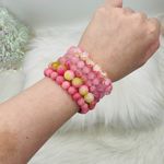 Pink Mix Arm Candy Beaded Bracelets Bundle Photo 1