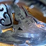 Natural Rainbow Moonstone White Topaz Sterling Silver Ring Size 7 Photo 5