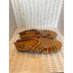 Naturalizer  Women's Wendy Slingback Tan Red‎ Blue Beachy Sandal US 9 Photo 4