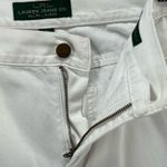 Ralph Lauren  LRL Jeans Womens 10 White Denim Classic Midcalf Crop Nautical Beach Photo 1