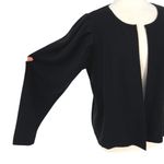EXPRESS Black Puff Sleeve Open Cardigan Sweater Size XL Photo 2