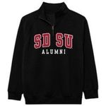 ✨SDSU Alumni 1/4 Zip Black Sz Medium Sweatshirt✨ Photo 0