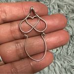 Sterling Silver Charm Holder Pendant Photo 1