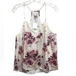 Cami NYC NWT  Silk Floral Print Camisole Tank Top in Garden Floral Pink Size L Photo 1
