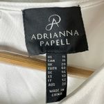 Adrianna Papell  Leaf Embroidered Sheath Mini Dress Size 16 Photo 5