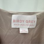 Birdy Grey ‎ Lisa Shiny Satin Cowl Neck Sleeveless Midi Dress in Taupe Sz L NEW Photo 7