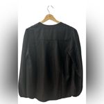 Band of Gypsies Band of the Free/ Hallie Crossover V-Neck Long Sleeve BlackTop Photo 3