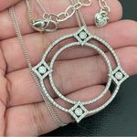 Brighton  “Illumina” Diamond Ring Pendant Necklace 12g Photo 1