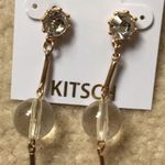 Kitsch clear ball long earrings Photo 1