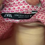 ZARA Pink Twill Cropped Jacket Photo 7