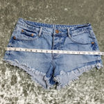 Cotton On  The Frayed Mid Rise Denim Shorts Photo 2