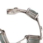 10K 10KT White Gold Aquamarine bracelet Photo 9