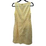Butter Yellow Dress Lace Sleeveless Summer Size 8 Eva Mendes NewYork & Co. EUC Photo 1