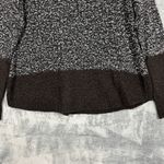 Lilla P Turtleneck Cowl Neck Chunky Knit Sweater Black Size M Photo 8