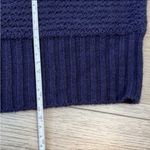 Lee  Dark Purple Scoop Neck Knit Sweater Size S Photo 7