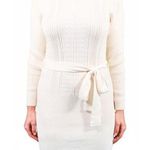 NWOT Area Stars Cable Knit Sweater Dress size small White Photo 0