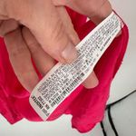 ZARA Women's Floral Jacquard Long Sleeve Tie Waist Long Wrap Dress Fuchsia Sz XS Photo 5