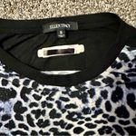 Ellen Tracy  Black and White Animal Print Top (R1) Photo 2