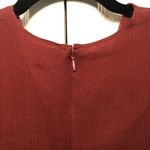 ASOS Burgundy  Pleated Skater Balloon Sleeve Mini Dress Size US 6 Photo 6