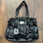 VIA REPUBBLICA black patent leather bag, made in Italy Photo 0