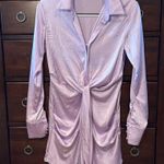 Rivir Lavender Satin Tie Photo 10