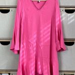 Anthropologie HD in Paris anthro pink bell sleeve dress Photo 2