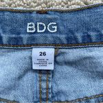 Urban Outfitters BDG by High Rise Cut Out Tapered Straight Distressed Jeans 26 Photo 2