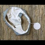 Tori Praver Swimwear Tori Praver NEW Green White Stripe Bikini Photo 10