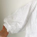 frame denim Frame Eyelet Puff Sleeve Mini Dress Photo 6