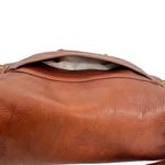 Cynthia Vincent Soft Textured Distressed Crossbody Bag Brown Photo 4