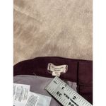 Madewell Women's High Rise Skinny Jeans Maroon Red Burgundy Size 26 Photo 2