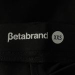 Betabrand  XX-Small Classic Dress Straight Pants Yoga Ponte Pull-On Stretch Black Photo 4