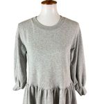 Kate Spade  Tiered Sweatshirt Dress Small Gray Photo 2