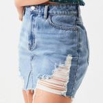 PacSun  Vintage 5-Pocket Destroyed Mini Skirt Photo 2
