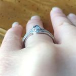 Natural Peacock Tanzanite Sterling Silver Ring Size 7 Photo 2