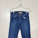 J Brand LOVESTORY Blue Low Rise Wide Leg Jeans Size 26 Photo 4