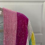 Retrofete Gabrielle Unicorn Rainbow Sequin Robe Dress Pink Size XS Photo 14