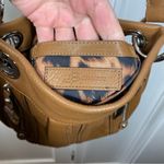 B. Makowsky Brown Leather Crossbody Bag classic minimalist neutral quiet luxury Tan Photo 4