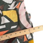 BIG DART Geometric Top Maximalist Abstract Womens XXL EUR 52 Button Statement Brown Photo 9