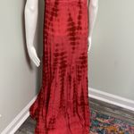 BILA Boho Tie Dye Gauze Maxi Dress Small Photo 3