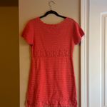 Show Me Your Mumu  Coral Crochet Mini Dress Photo 6