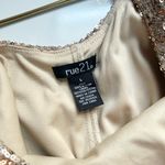 Rue 21 Rose Gold Sequin Cocktail Dress Photo 5