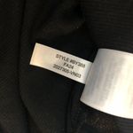 J.Crew Cropped Fine Rib Scoopneck Tank Top Cotton Blend Black L Photo 4