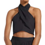 STAUD  Kai Crisscross Halter Top Blouse size 10 Photo 0