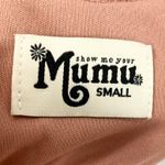 Show Me Your Mumu Caitlin Ruffle Maxi Dress Rustic Mauve Crisp Size Small Photo 3