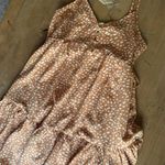 Summer flowy dress Brown Photo 0