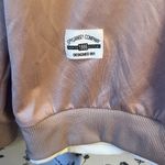 RomWe NWT Woman's Khaki Crew Neck White Trim Sweatshirt Size undefined Photo 3