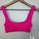 Good American Always Fits Khloe Scoop Bikini Top in Pink Glow XXS/XS NEW Photo 5