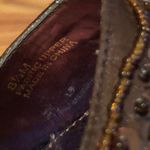 MADELINE Brown Satin Dress Sandals Size 8.5 Photo 5