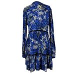 Jaase NWT  Blue Floral Long Sleeve Tiered Boho Jessie Dress Size LARGE‎ Photo 12